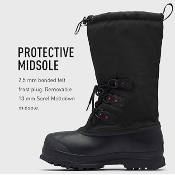 SOREL - Women’s Blizzard XT Insulated Waterproof Winter Boot like NEW size 9 - Picture 2 of 7